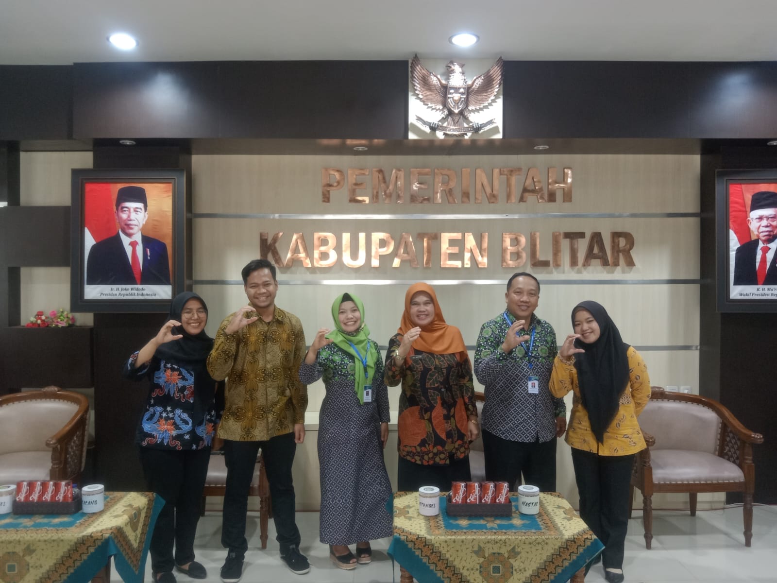Monev MSIB Mahasiswa UM di Kantor Bupati Blitar, 3 November 2022