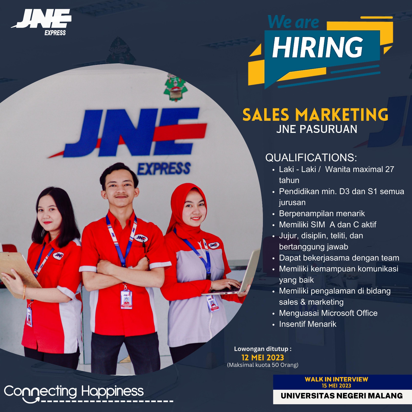 Campus Hiring and Recruitment JNE