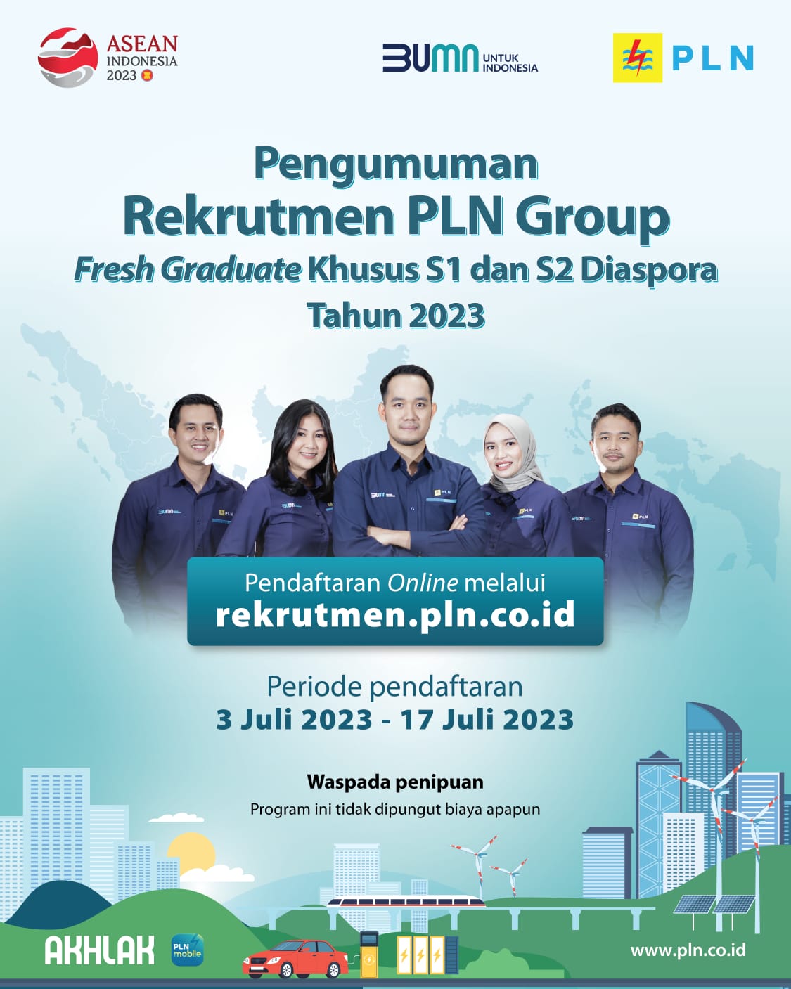 Rekrutmen PLN Grup 2023
