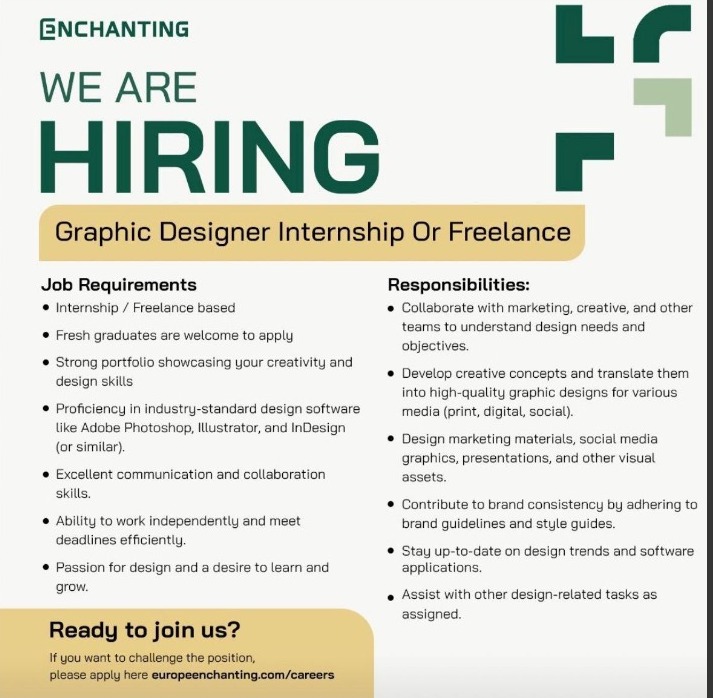 Lowongan Kerja Enchanting