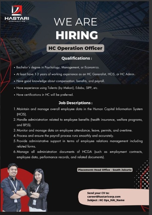 Lowongan Kerja Hastari