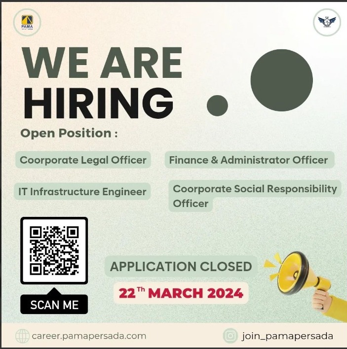 Lowongan Kerja PAMA