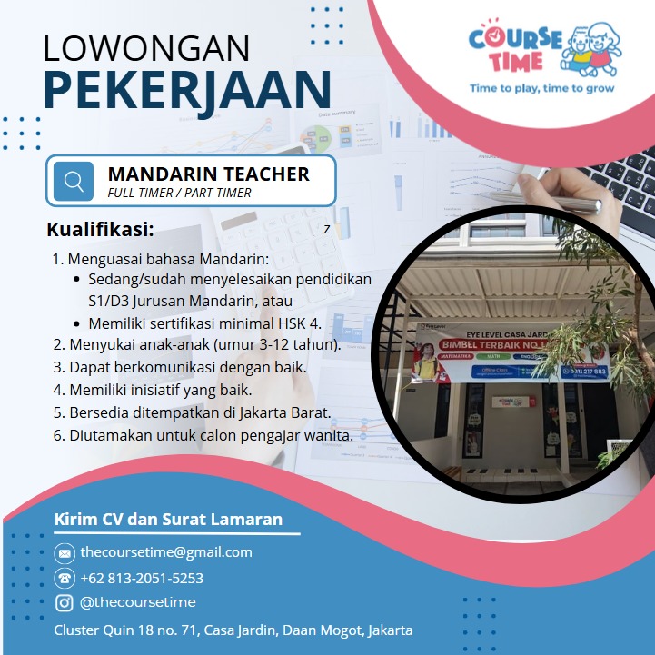 Lowongan Kerja Course Time