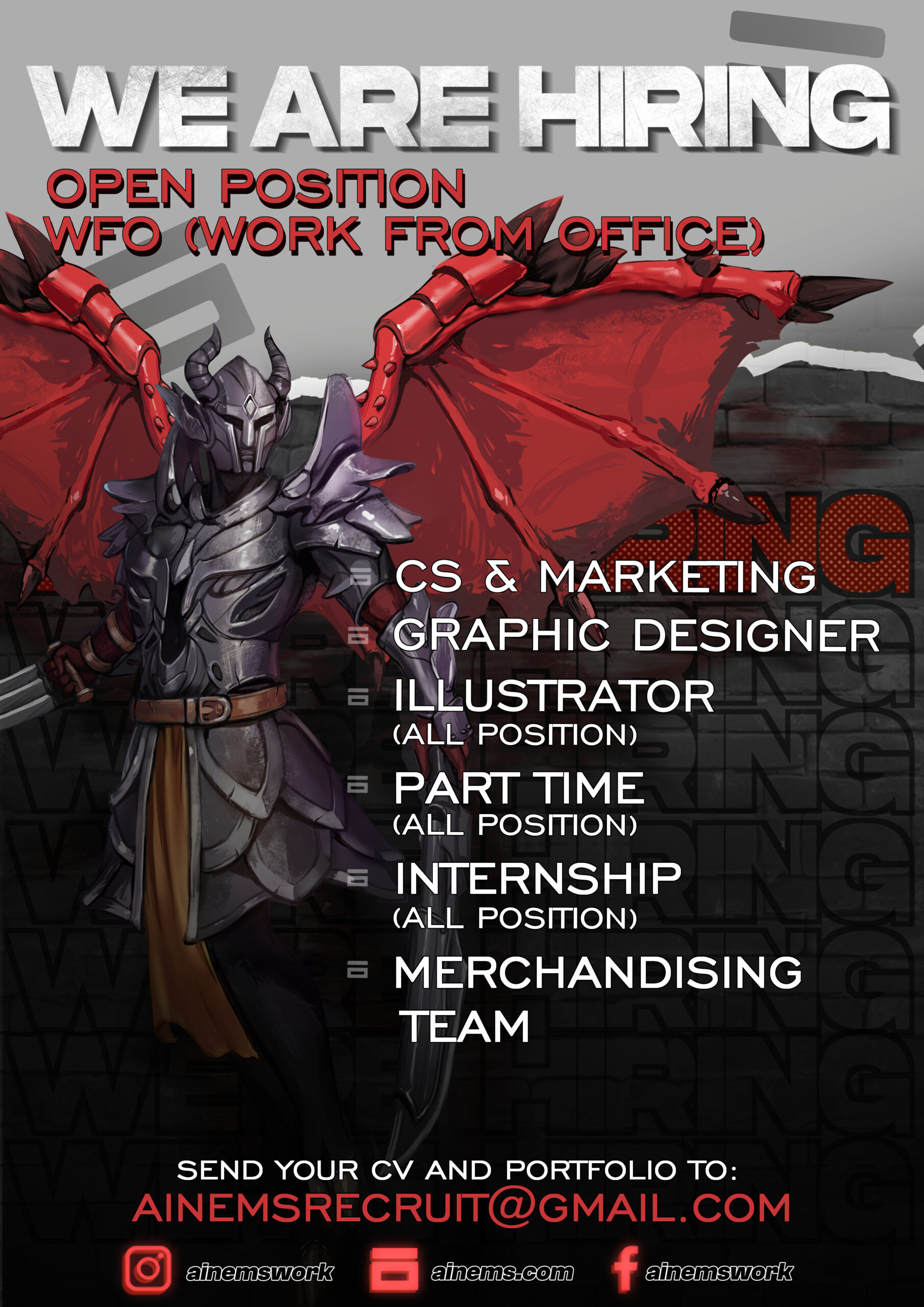 Lowongan Kerja Ainems Work