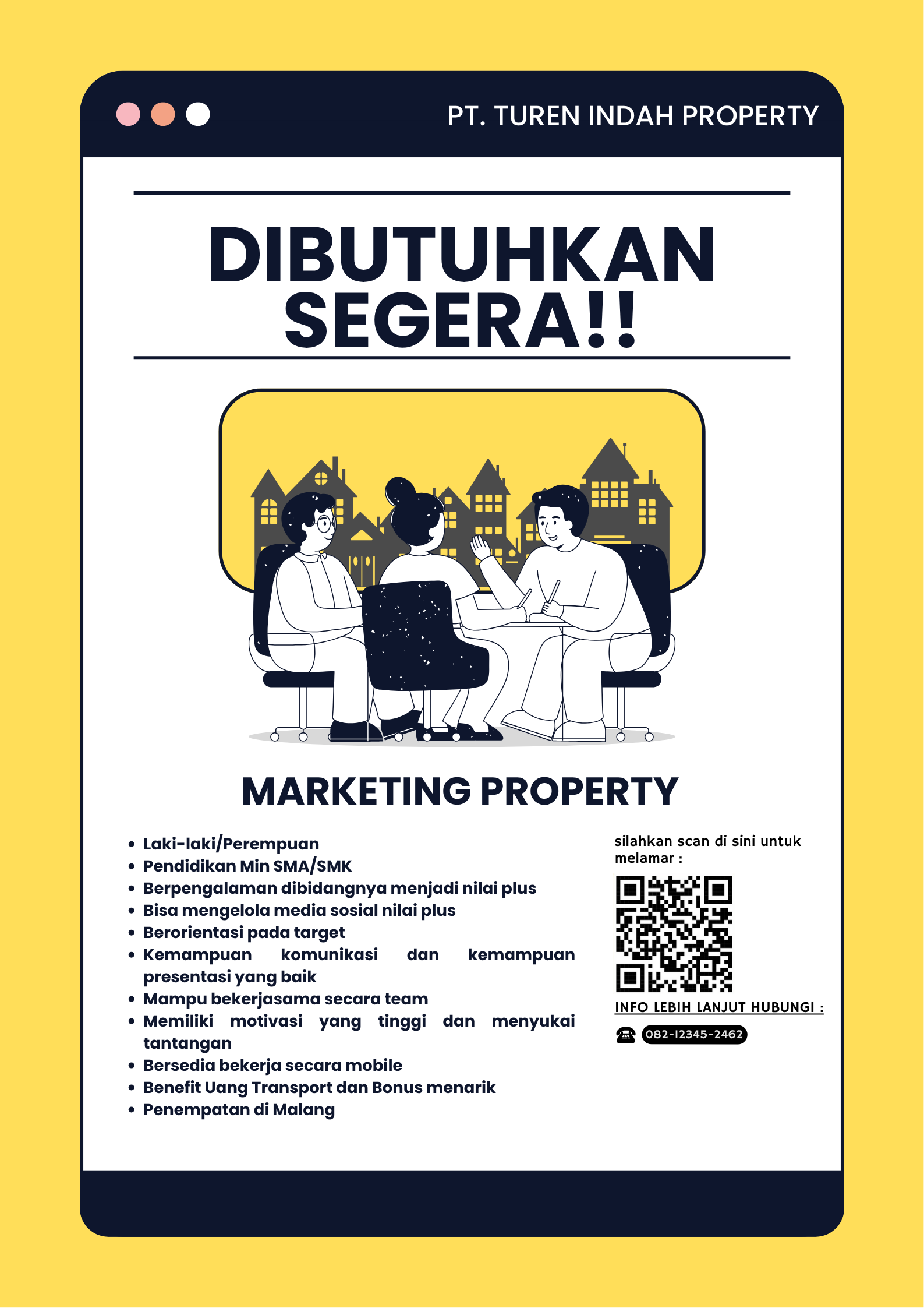 Lowongan Kerja PT. Turen Indah Group