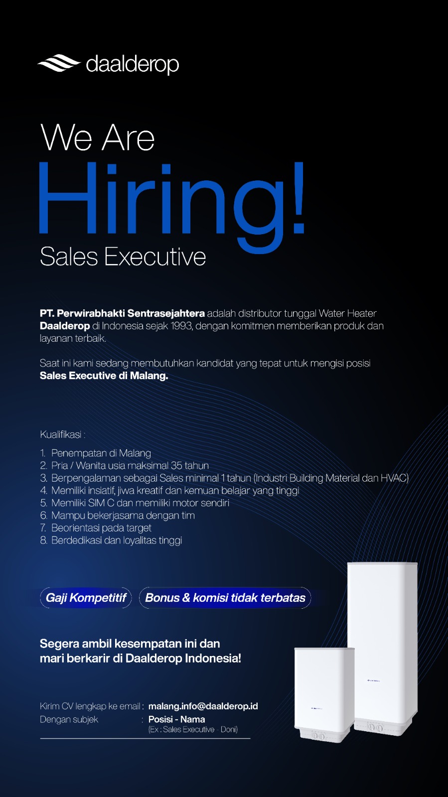 Lowongan Kerja PT. Perwirabhakti Sentrasejahtera